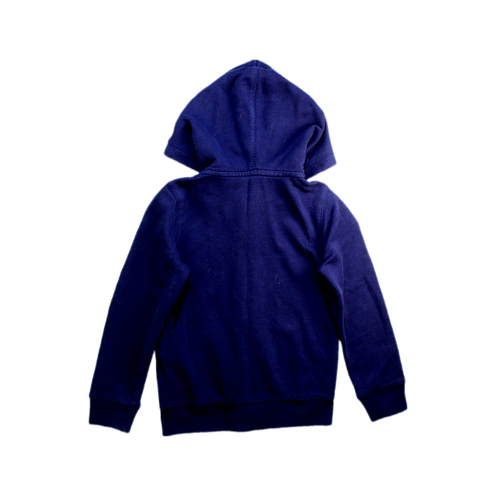 A Navy Hooded Sweatshirts from Polo Ralph Lauren in size 6T for girl. (Back View)