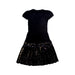 A Black Sweater Dresses from Polo Ralph Lauren in size 6T for girl. (Back View)