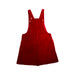 A Red Overall Dresses from Jacadi in size 8Y for girl. (Back View)