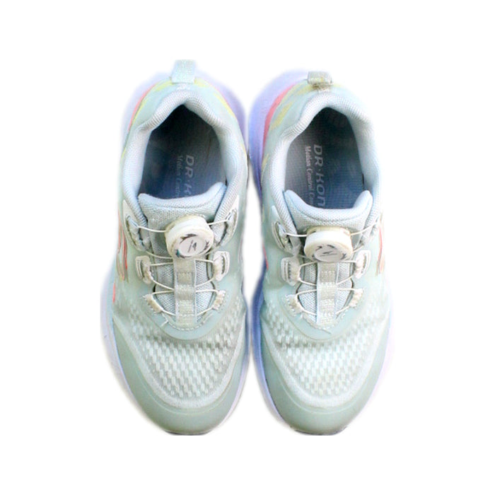 A White Sneakers from Dr. Kong in size 6T for girl. (Back View)