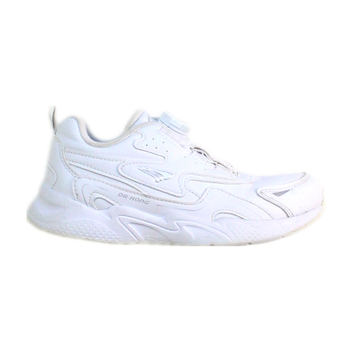 A White Sneakers from Dr. Kong in size 6T for neutral. (Front View)