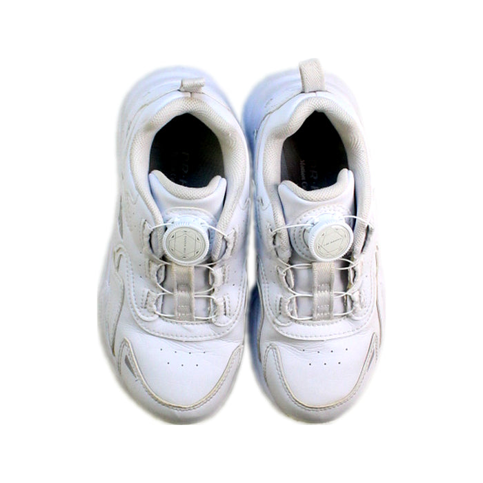 A White Sneakers from Dr. Kong in size 6T for neutral. (Back View)