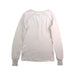 A Ivory Long Sleeve Tops from Excuse My French in size 4T for girl. (Back View)