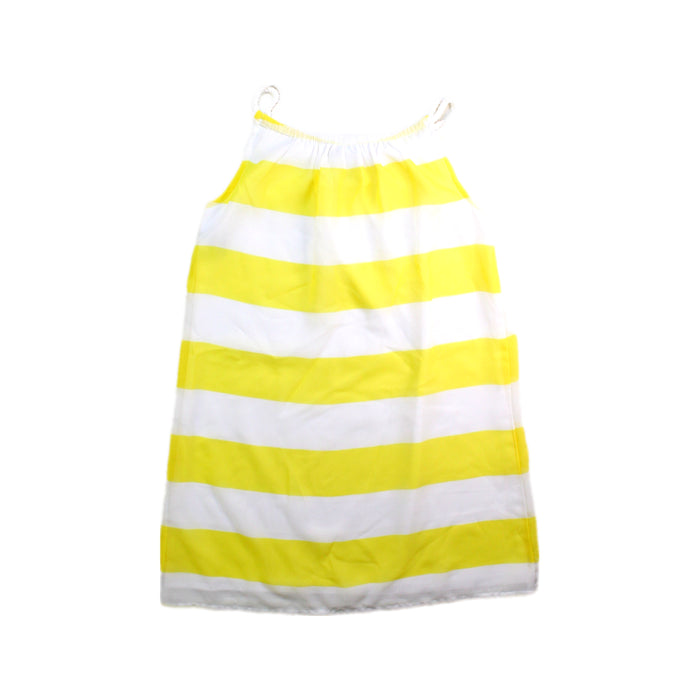 A White Sleeveless Dresses from Nautica in size 5T for girl. (Back View)