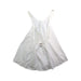 A White Sleeveless Dresses from Cyrillus in size 6T for girl. (Back View)
