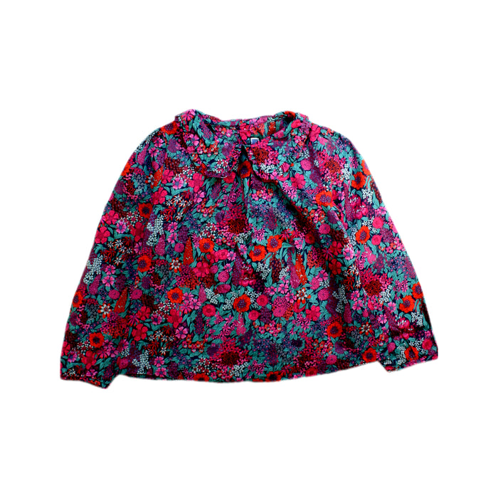 A Multicolour Long Sleeve Tops from Jacadi in size 6T for girl. (Front View)