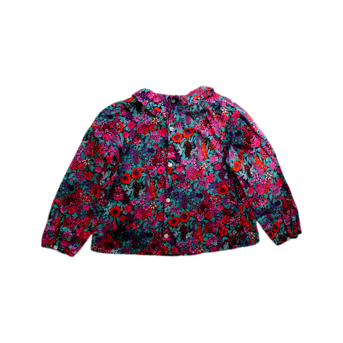 A Multicolour Long Sleeve Tops from Jacadi in size 6T for girl. (Back View)
