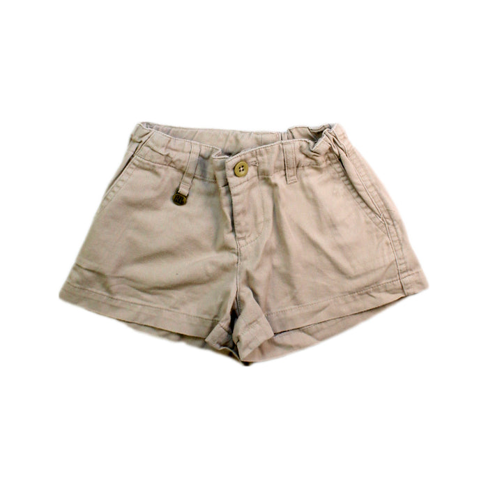 A Beige Shorts from Polo Ralph Lauren in size 5T for girl. (Front View)