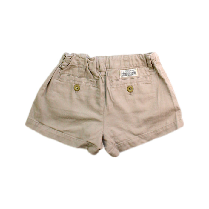 A Beige Shorts from Polo Ralph Lauren in size 5T for girl. (Back View)