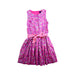 A Pink Sleeveless Dresses from Polo Ralph Lauren in size 6T for girl. (Front View)