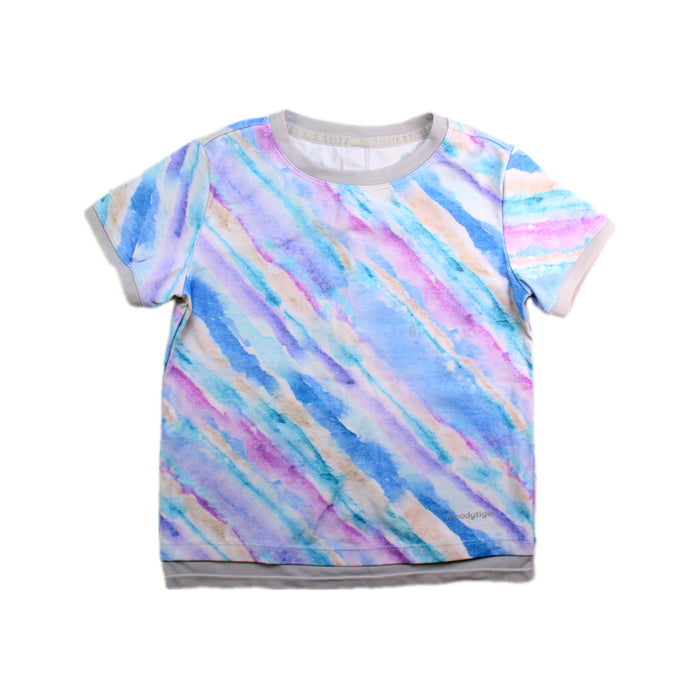 A Multicolour Short Sleeve T Shirts from Moody Tiger in size 6T for girl. (Front View)