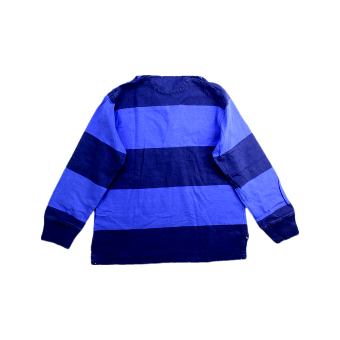 A Blue Long Sleeve Polos from Polo Ralph Lauren in size 4T for boy. (Back View)