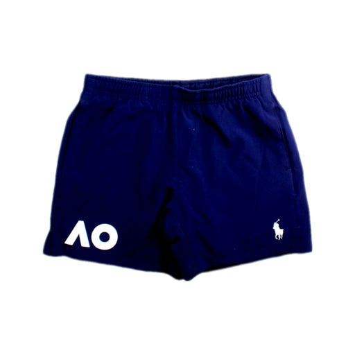 A Navy Active Shorts from Polo Ralph Lauren in size 4T for boy. (Front View)