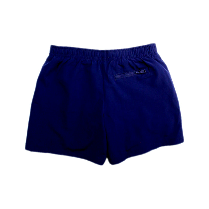A Navy Active Shorts from Polo Ralph Lauren in size 4T for boy. (Back View)