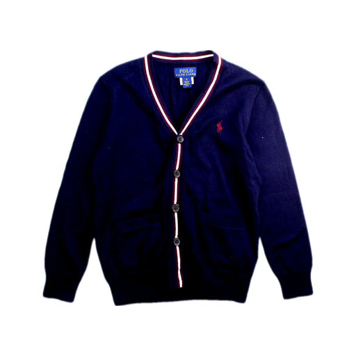 A Navy Cardigans from Polo Ralph Lauren in size 5T for boy. (Front View)