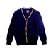 A Navy Cardigans from Polo Ralph Lauren in size 5T for boy. (Front View)