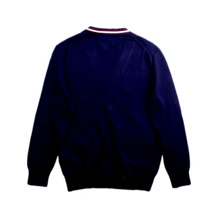 A Navy Cardigans from Polo Ralph Lauren in size 5T for boy. (Back View)