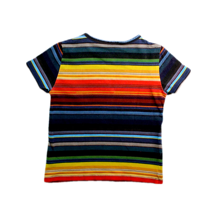 A Multicolour Short Sleeve T Shirts from Paul Smith in size 6T for boy. (Back View)