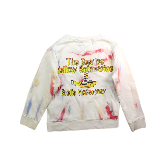 A Multicolour Crewneck Sweatshirts from Stella McCartney in size 4T for boy. (Back View)