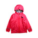 A Pink Rain Jackets from Patagonia in size 4T for girl. (Front View)