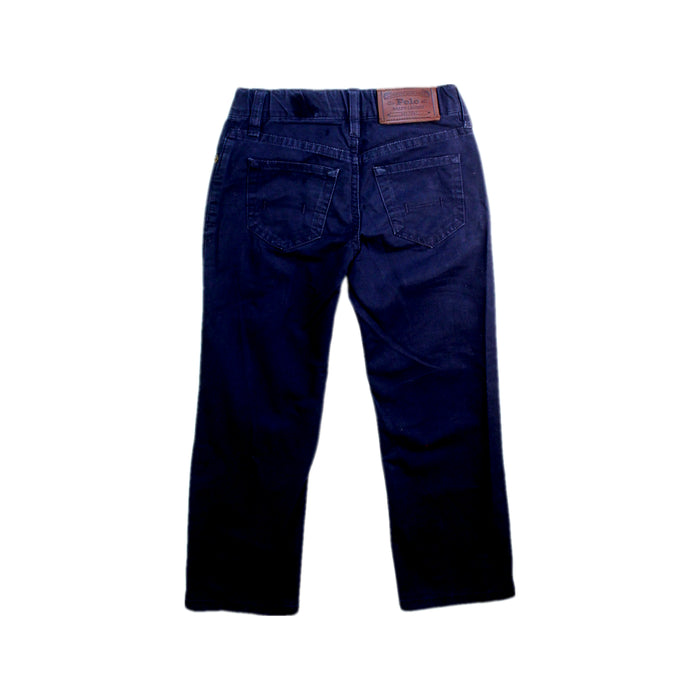 A Navy Casual Pants from Ralph Lauren in size 3T for boy. (Back View)