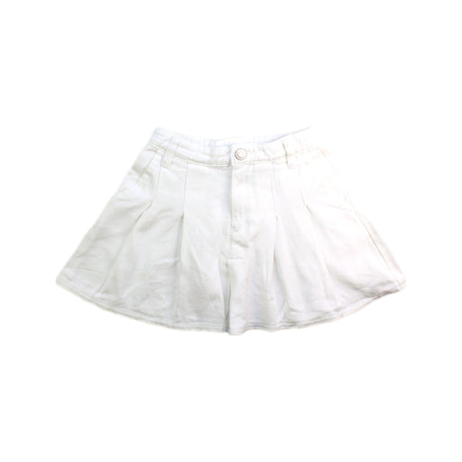A White Short Skirts from Seed in size 8Y for girl. (Front View)
