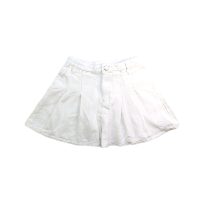 A White Short Skirts from Seed in size 8Y for girl. (Front View)