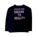 A Black Crewneck Sweatshirts from Hysteric Mini in size 4T for girl. (Back View)