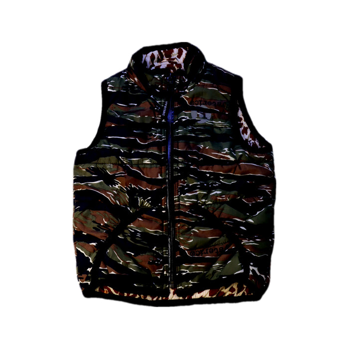 A Black Outerwear Vests from Hysteric Mini in size 2T for neutral. (Front View)