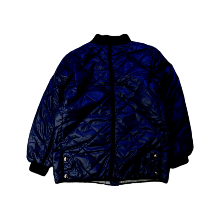 A Black Puffer/Quilted Jackets from Burberry in size 6T for neutral. (Back View)