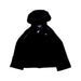 A Black Hooded Sweatshirts from Burberry in size 6T for girl. (Front View)