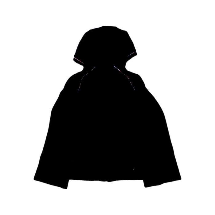 A Black Hooded Sweatshirts from Burberry in size 6T for girl. (Back View)
