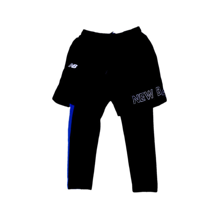 A Black Active Pants from New Balance in size 4T for girl. (Front View)