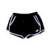 A Black Active Shorts from New Balance in size 4T for girl. (Front View)
