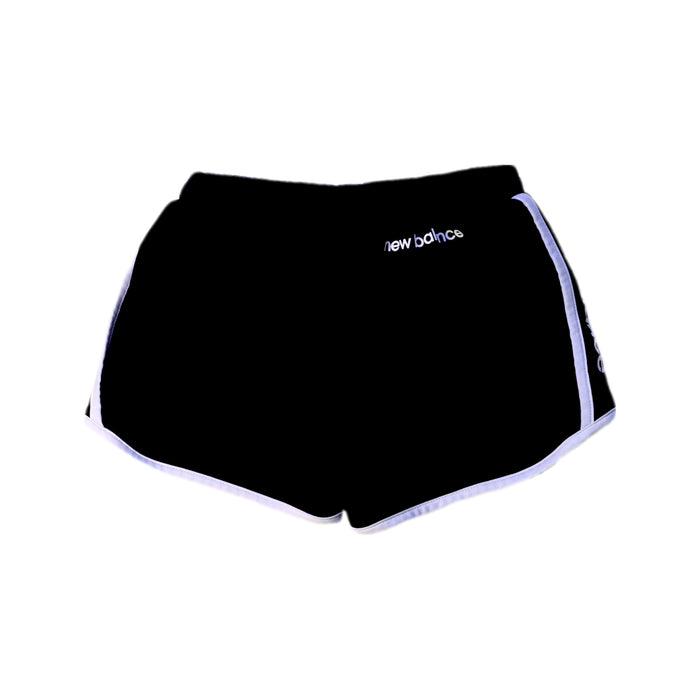 A Black Active Shorts from New Balance in size 4T for girl. (Back View)