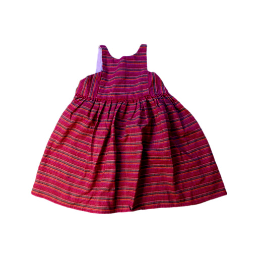 A Red Sleeveless Dresses from Little Islanders in size 2T for girl. (Front View)