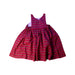 A Red Sleeveless Dresses from Little Islanders in size 2T for girl. (Back View)