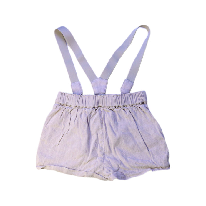 A Beige Shorts from Our Mini Nature in size 12-18M for boy. (Back View)