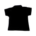 A Black Short Sleeve Polos from Petit Bateau in size 6-12M for boy. (Back View)