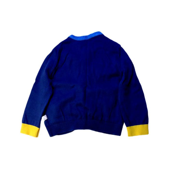 A Blue Cardigans from Stella McCartney in size 6-12M for girl. (Back View)