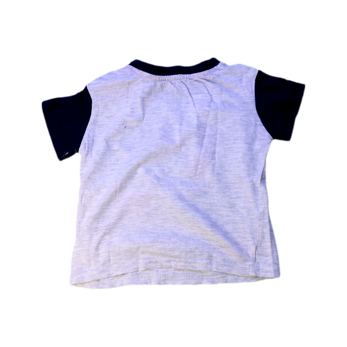 A White Short Sleeve T Shirts from DKNY in size 6-12M for boy. (Back View)