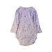 A Beige Long Sleeve Bodysuits from Wheat in size 3-6M for girl. (Back View)