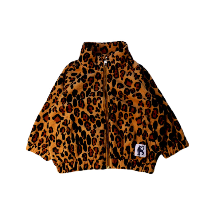 A Brown Lightweight Jackets from Mini Rodini in size 12-18M for neutral. (Front View)