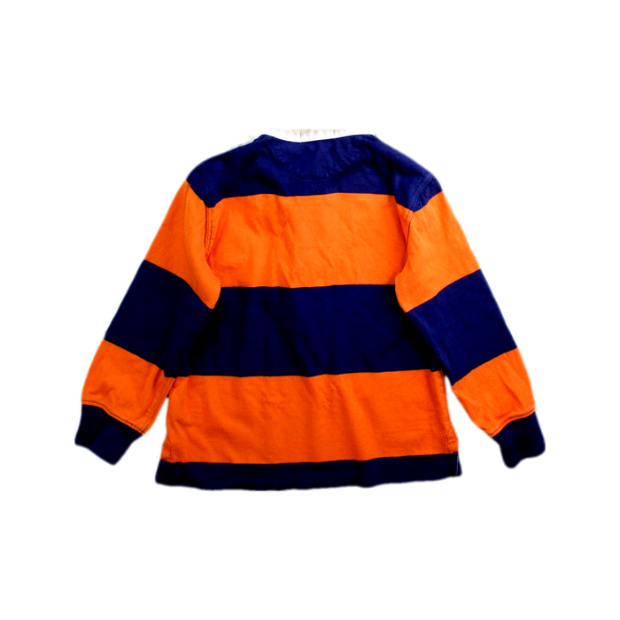 A Blue Long Sleeve Polos from Polo Ralph Lauren in size 3T for boy. (Back View)