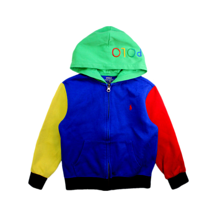 A Multicolour Lightweight Jackets from Polo Ralph Lauren in size 5T for boy. (Front View)