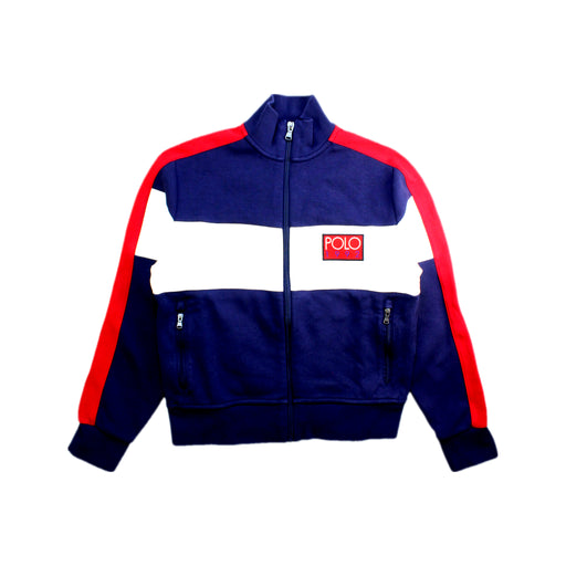 A Navy Lightweight Jackets from Polo Ralph Lauren in size 10Y for boy. (Front View)