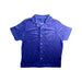 A Blue Short Sleeve Shirts from Polo Ralph Lauren in size 14Y for boy. (Front View)
