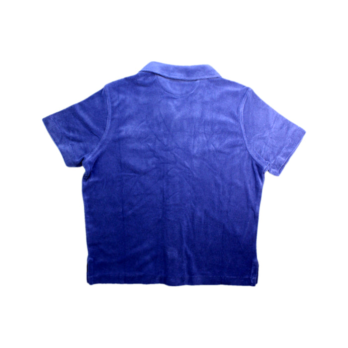 A Blue Short Sleeve Shirts from Polo Ralph Lauren in size 14Y for boy. (Back View)