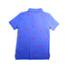 A Blue Short Sleeve Polos from Polo Ralph Lauren in size 7Y for boy. (Back View)