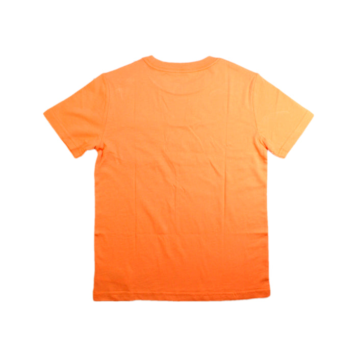 A Orange Short Sleeve T Shirts from Polo Ralph Lauren in size 7Y for boy. (Back View)